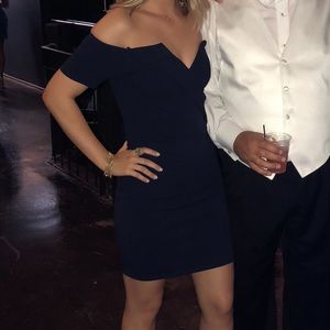 Navy Blue Formal Dress